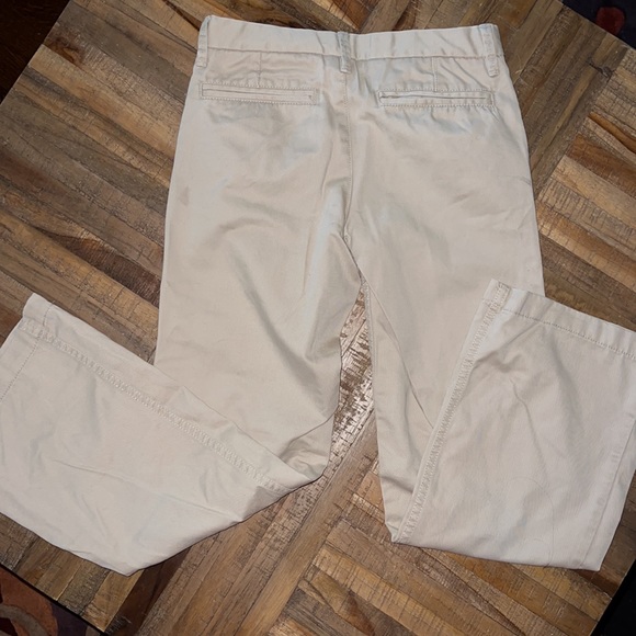 GAP girls 10 khaki pants with buttoned pockets - Picture 4 of 6